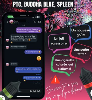 ptc liquide cigarette électronique 👪 Parents, attention au PTC / Buddha Blue : un danger réel pour nos jeunes  ⚠️ Ces produits, parfois banalisés, peuvent causer de graves troubles chez  les jeunes : perte de contrôle,
